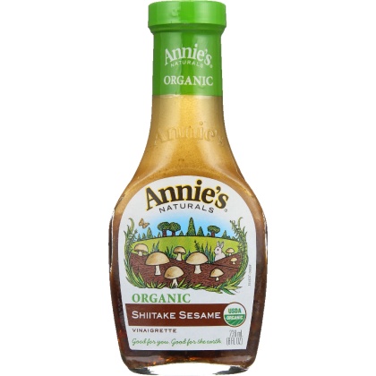 ANNIE\'S NATURALS: Organic Dressing Shiitake Sesame, 8 oz