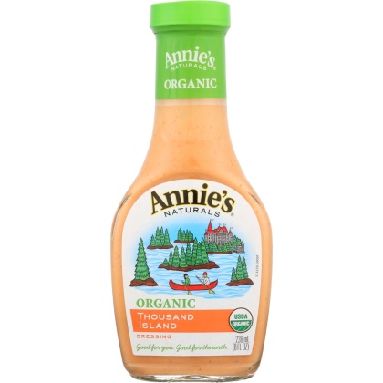 ANNIE\'S NATURALS: Organic Thousand Island Dressing, 8 oz