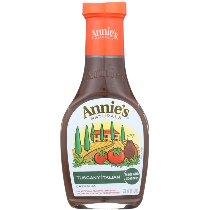 ANNIE\'S NATURALS: Tuscany Italian Dressing, 8 oz