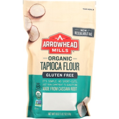 ARROWHEAD MILLS: Organic Flour Tapioca, 18 oz