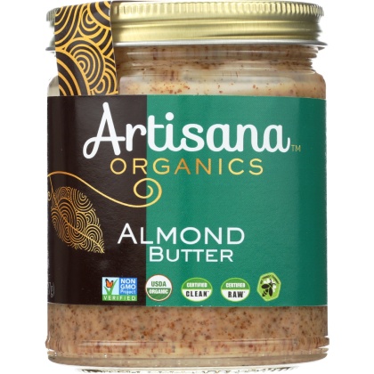 ARTISANA: Organic Raw Almond Butter, 8 oz