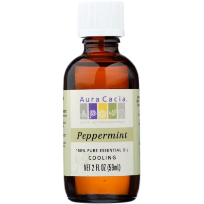 AURA ACACIA: 100% Pure Essential Oil Peppermint, 2 oz