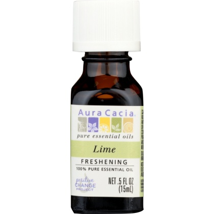 AURA CACIA: Essential Oil Lime 0.5 oz