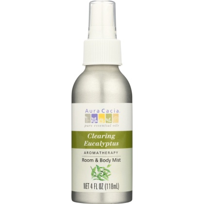 AURA CACIA: Eucalyptus Harvest Aromatherapy Mist, 4 Oz