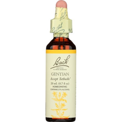 BACH ORIGINAL FLOWER REMEDIES: Gentian, 0.7 oz