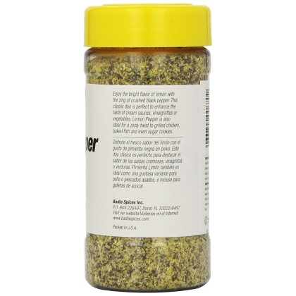 BADIA: Lemon Pepper Seasoning, 6.5 Oz