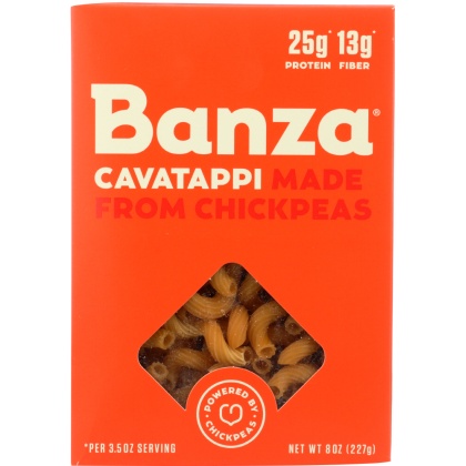 BANZA: Cavatappi Chickpea Pasta, 8 oz