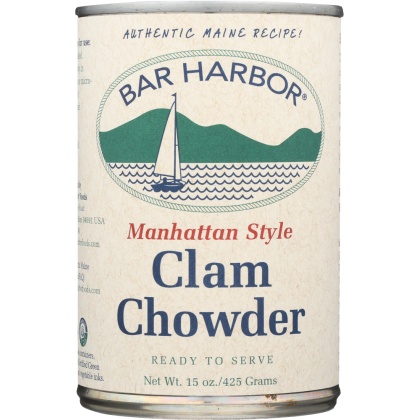 BAR HARBOR: Clam Chowder Manhattan Style, 15 Oz