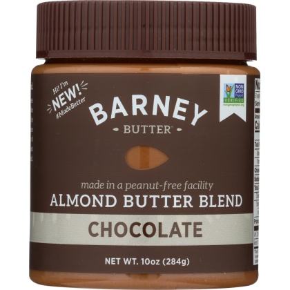 BARNEY BUTTER: Almond Butter Blend Chocolate, 10 oz