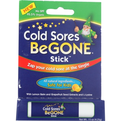 BEGONE: Cold Sores Begone Stick, 0.15 oz