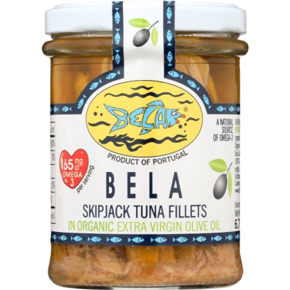 BELA: Tuna Skipjack Olive Oil, 6.7 oz