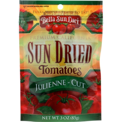 BELLA SUN LUCI: Sundried Tomato Julienne Cut, 3 oz