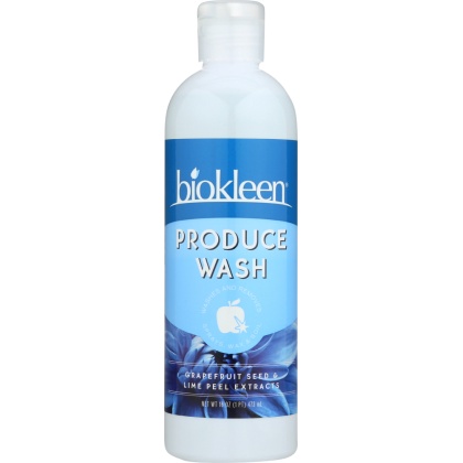 BIOKLEEN: Produce Wash Grapefruit Seed & Lime Peel, 16 oz