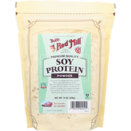 BOB\'S RED MILL: Premium Quality Soy Protein Powder, 14 oz