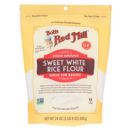 BOB\'S RED MILL: Sweet White Rice Flour, 24 oz