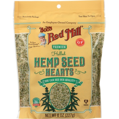 BOBS RED MILL: Hulled Hemp Seed Hearts, 8 oz