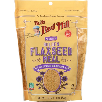 BOBS RED MILL: Premium Golden Flaxseed Meal, 16 oz