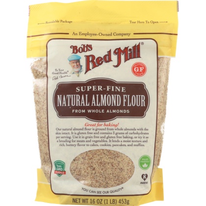 BOBS RED MILL: Super-Fine Natural Almond Flour, 16 oz