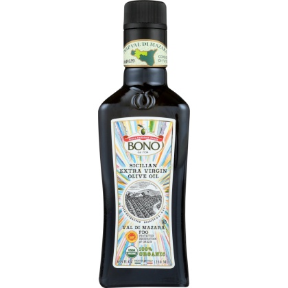 BONO: Organic Sicilian Extra Virgin Olive Oil, 8.45 oz