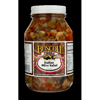 BOSCOLI: Italian Olive Salad, 32 oz