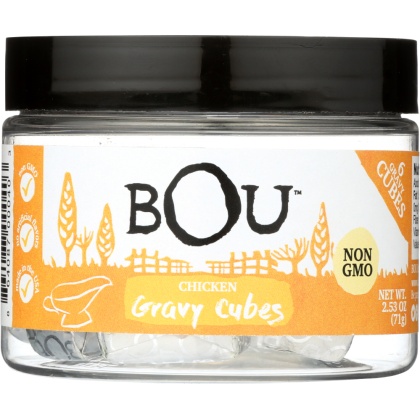 BOU BRANDS: Chicken Gravy Cube, 2.53 oz