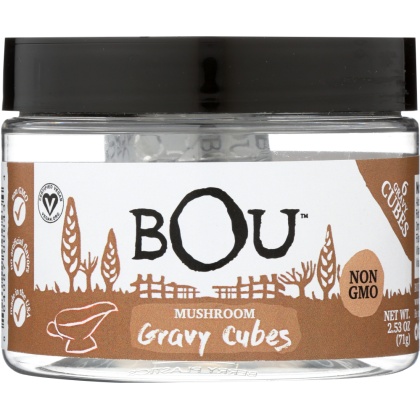 BOU BRANDS: Mushroom Gravy Cube, 2.53 oz