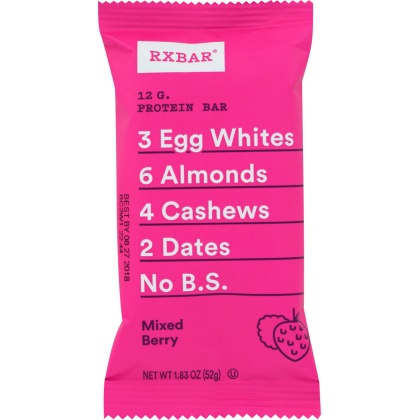 RXBAR: Bar Mixed Berry, 1.3 oz