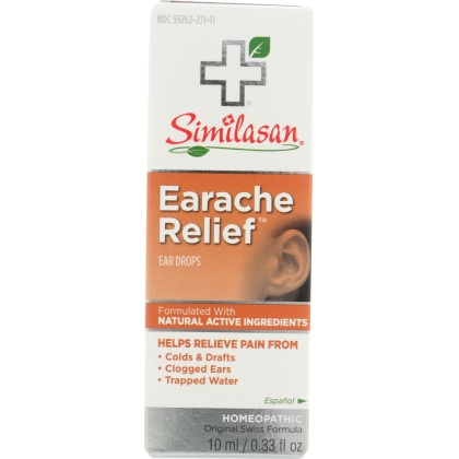 SIMILASAN: Ear Drop Relief Earache, 0.33 oz