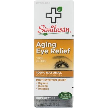 SIMILASAN: Eye Drop Aging Eye Relief, 0.33 oz