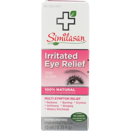 SIMILASAN: Irritated Eye Relief Eye Drops, .33 oz