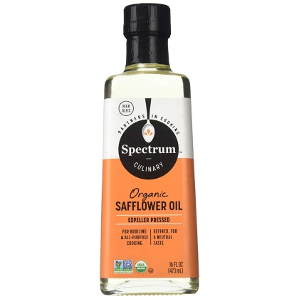 SPECTRUM NATURALS: Organic Safflower Oil High Heat, 16 oz