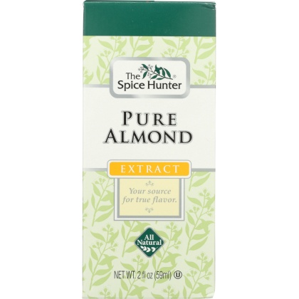 SPICE HUNTER: Pure Almond Extract, 2 oz