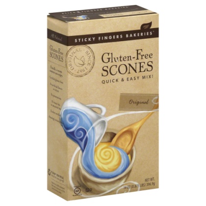 STICKY FINGERS: Original Gluten Free Scone Mix, 14 oz