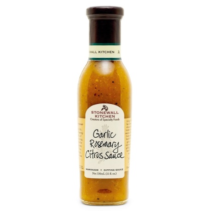 STONEWALL KITCHEN: Garlic Rosemary Citrus Sauce, 11 oz