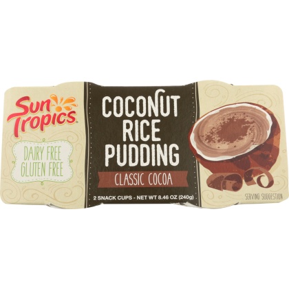 SUN TROPICS: PDDNG RICE COCONUT COCOA (8.460 OZ)