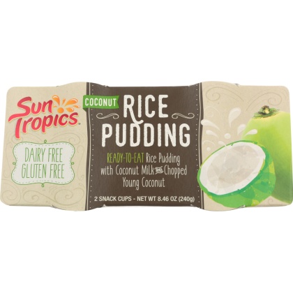 SUN TROPICS: PDDNG RICE COCONUT (8.460 OZ)