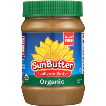 SUNBUTTER: Organic Sunflower Seed Spread, 16 oz