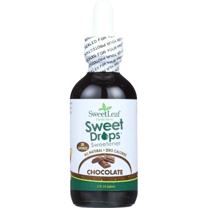 SWEETLEAF: Liquid Stevia Sweet Drops Sweetener Chocolate, 2 oz