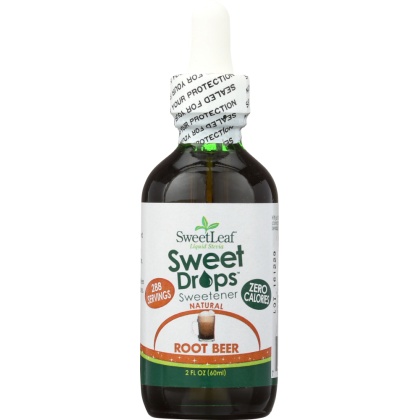 SWEETLEAF: Liquid Stevia Sweet Drops Sweetener Root Beer, 2 oz