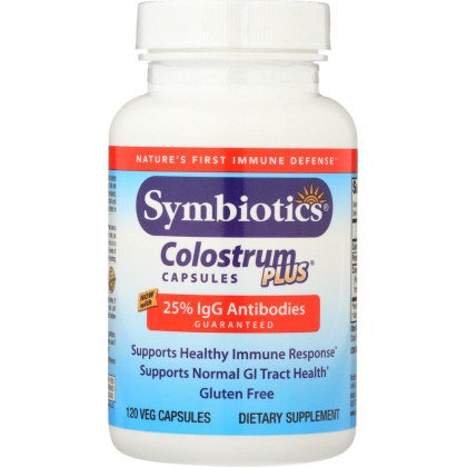 SYMBIOTICS: Colostrum Plus, 120 Capsules