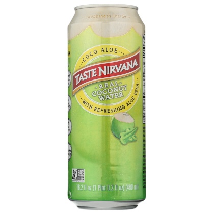 TASTE NIRVANA: Real Coconut Water Tall Can, 16.2 oz