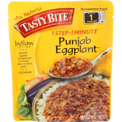 TASTY BITE: All Natural Vegetarian Punjab Eggplant, 10 oz