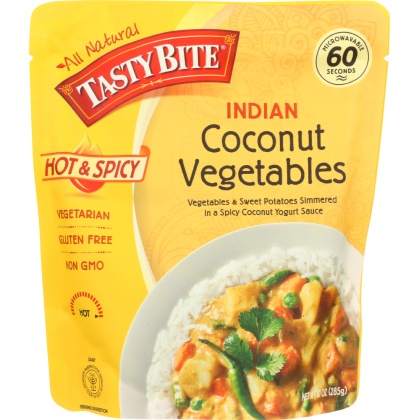 TASTY BITE: Entree Pouch Coconut Vegetable, 10 oz