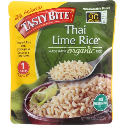 TASTY BITE: Thai Lime Rice, 8.8 oz