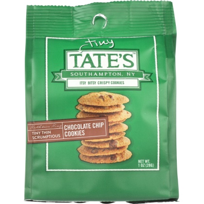 TATES: Tiny Chocolate Chip Cookies, 1 oz