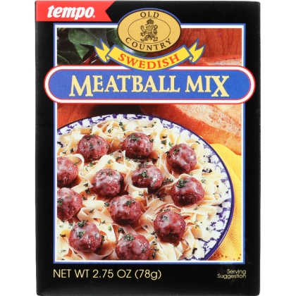 TEMPO: Mix Seasoning Meatball Swedish, 2.75 oz