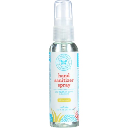 THE HONEST COMPANY: Hand Sanitizer Spray Grapefruit Grove, 2 oz