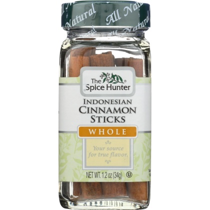 THE SPICE HUNTER: Indonesian Cinnamon Sticks Whole, 1.2 oz