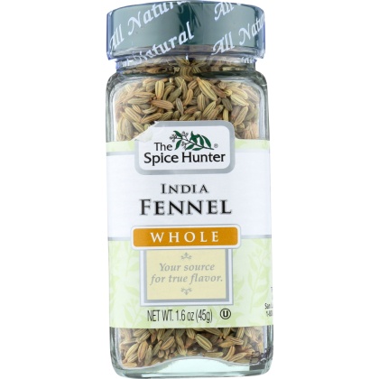 THE SPICE HUNTER: Whole India Fennel, 1.6 oz