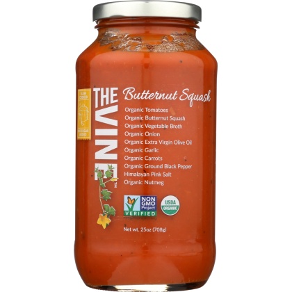 THE VINE: Marinara Butternut Squash organic, 25 oz